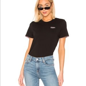 Stussy Corp Logo Sideline Reversible Tee Shirt XS